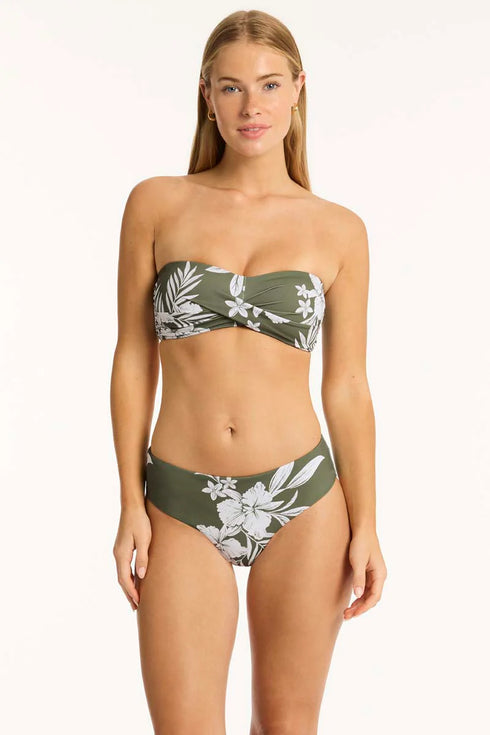 Sea Level Aloha Twist Bandeau